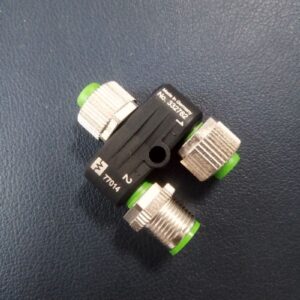 Murrelektronik CANopen Y-Verteiler - 332762 - T-Stück M12 Bu. ger./M12 Bu. ger.+M12 St. ger