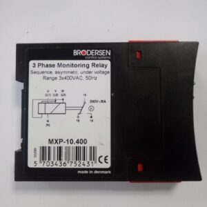 Brodersen 3 Phase Monitoring Relay MXP-10